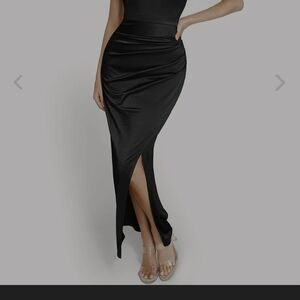 Elegant Black Maxi Dress